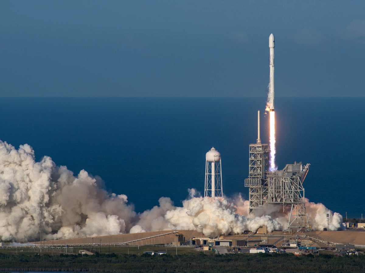 SpaceX Falcon 9 rocket launches on SES-10 mission