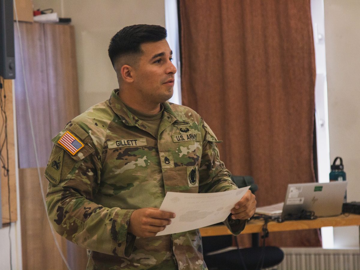 U.S. Army Stryker soldiers at Rose Barracks, Vilseck, Germany