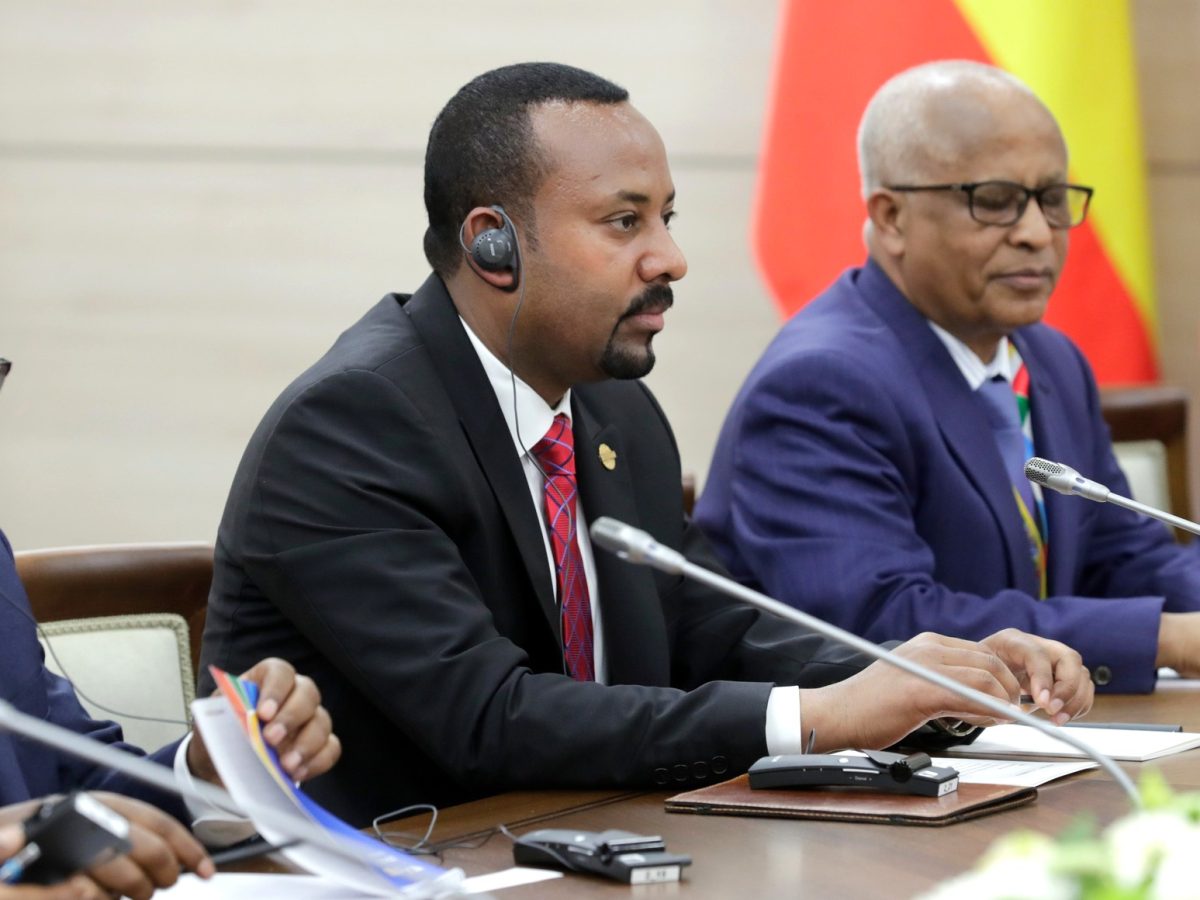 Ethiopian Prime Minister Abiy Ahmed in 2019