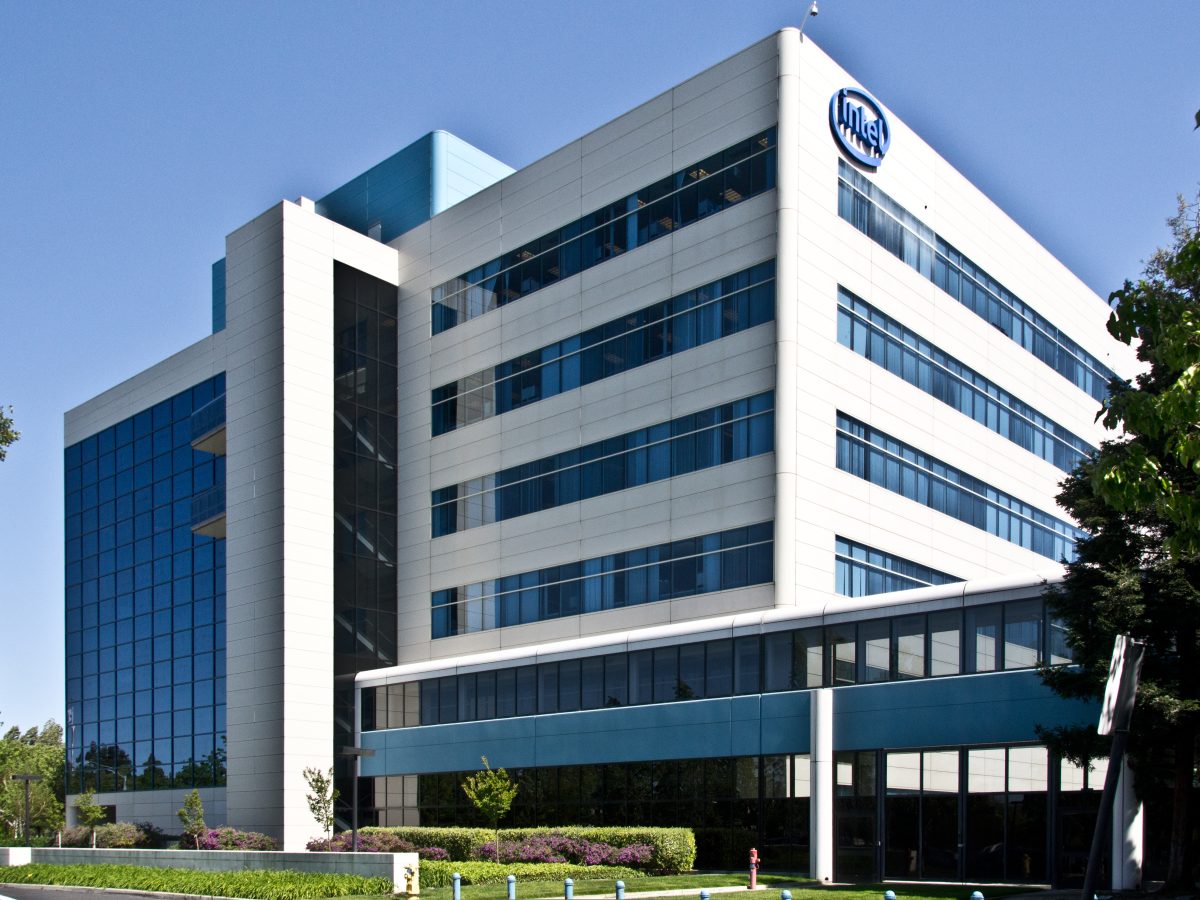 Intel headquarters campus in Santa Clara, California