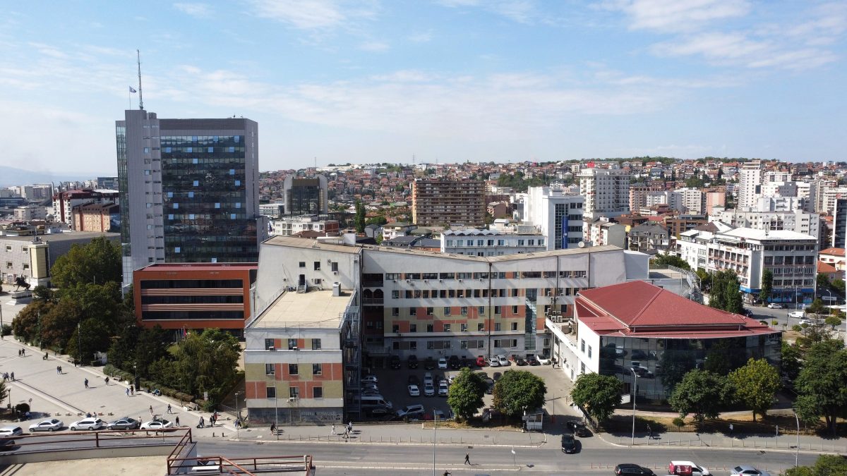 Kosovo Government Building and Parliament in Pristina