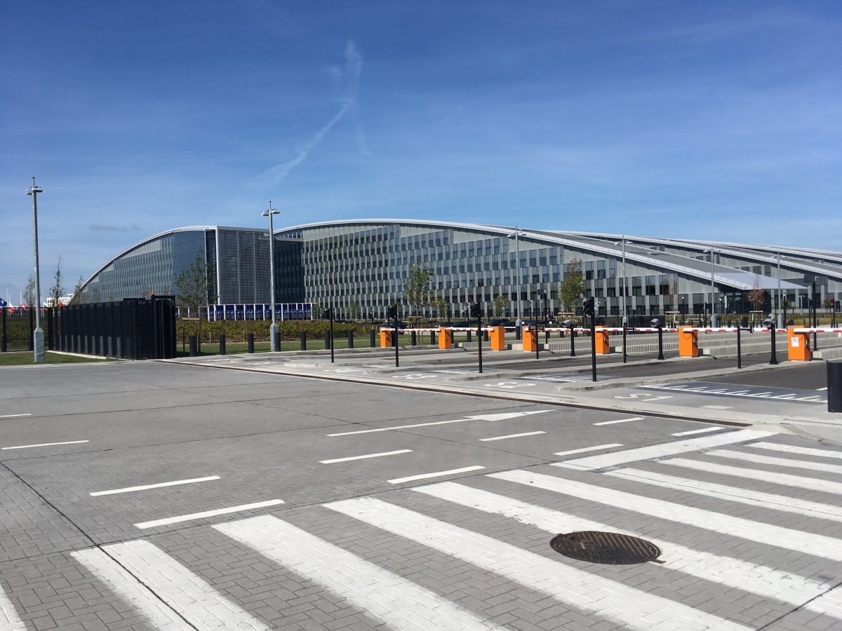 New NATO headquarters building in Brussels