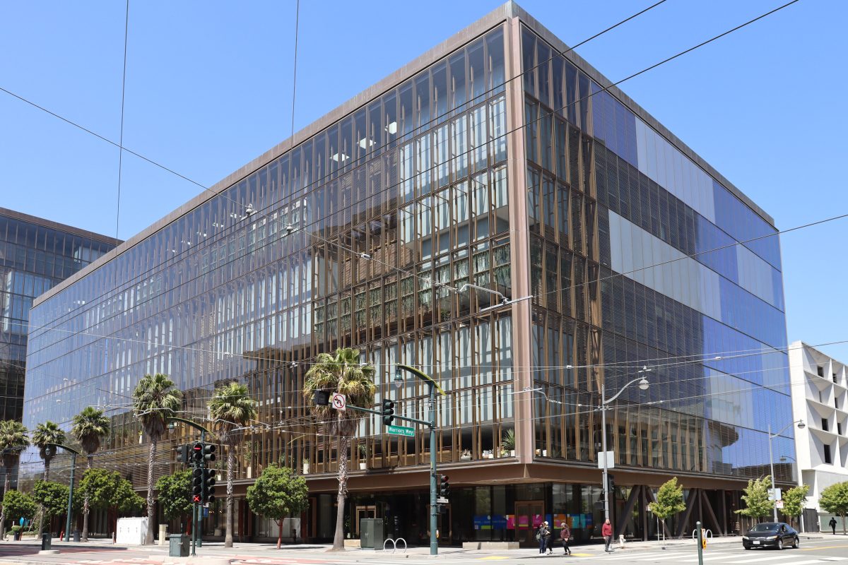 OpenAI headquarters at 1515 Third Street in San Francisco Mission Bay