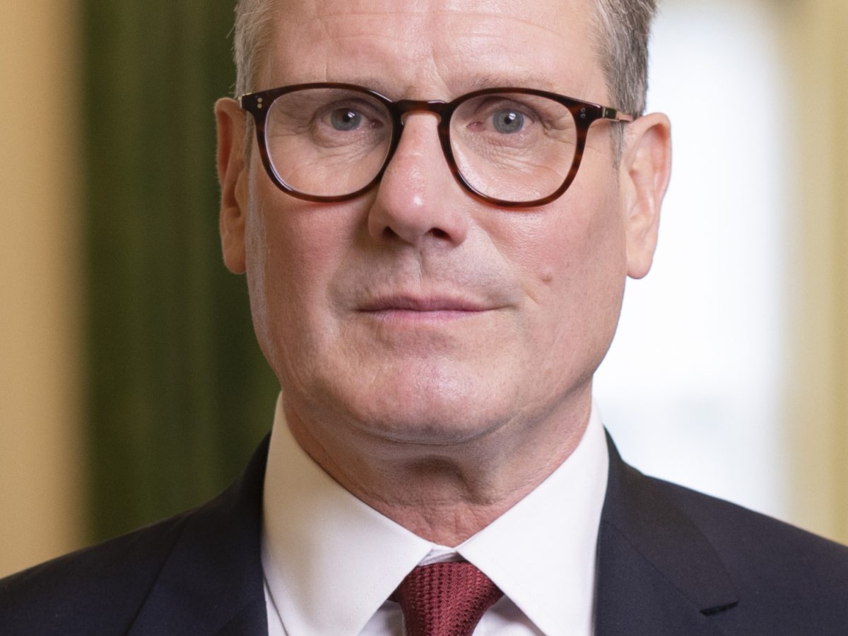 Prime Minister Keir Starmer official portrait