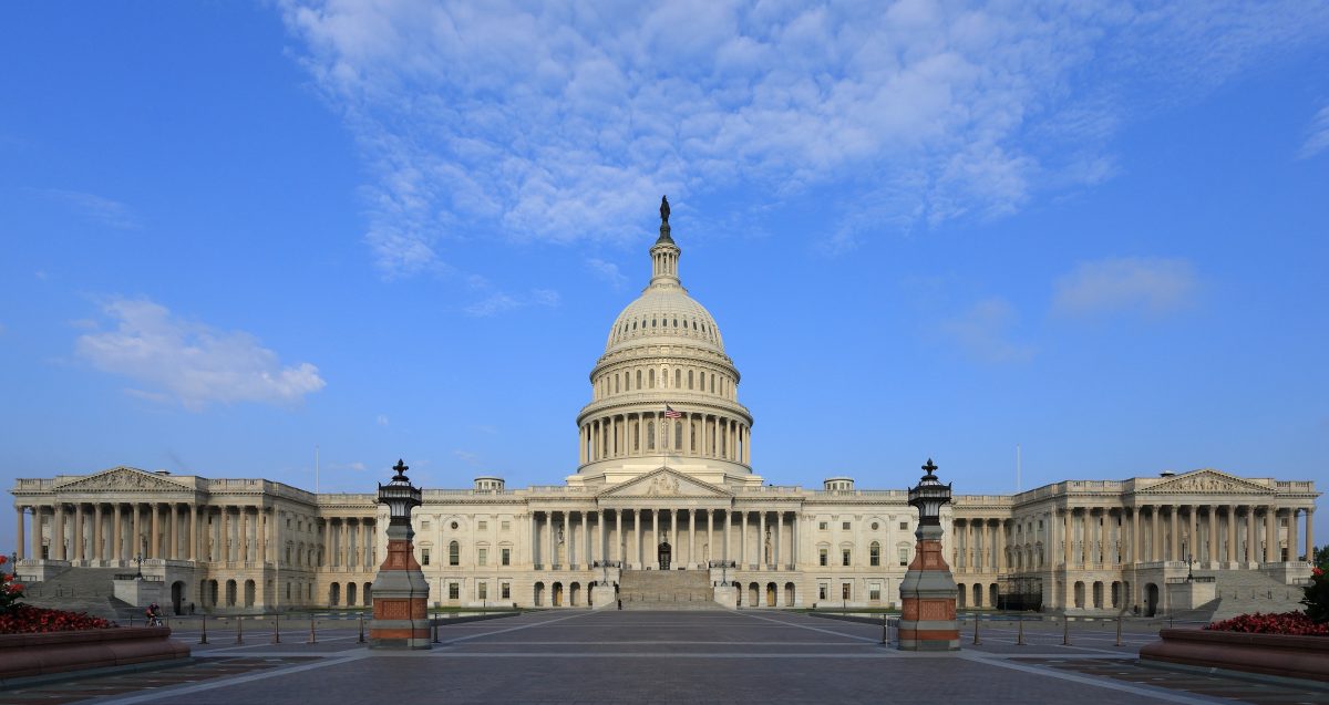 United States Capitol building, east side, Washington DC