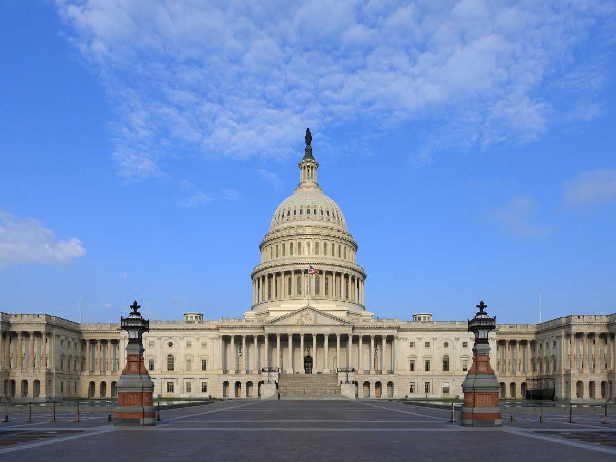 United States Capitol building, east side, Washington DC