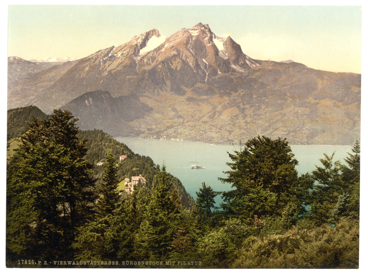 Bürgenstock resort on Lake Lucerne, Switzerland, site of US-Iran nuclear talks in June 2026
