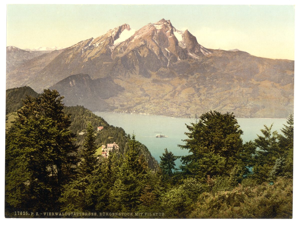 Bürgenstock resort on Lake Lucerne, Switzerland, site of US-Iran nuclear talks in June 2026