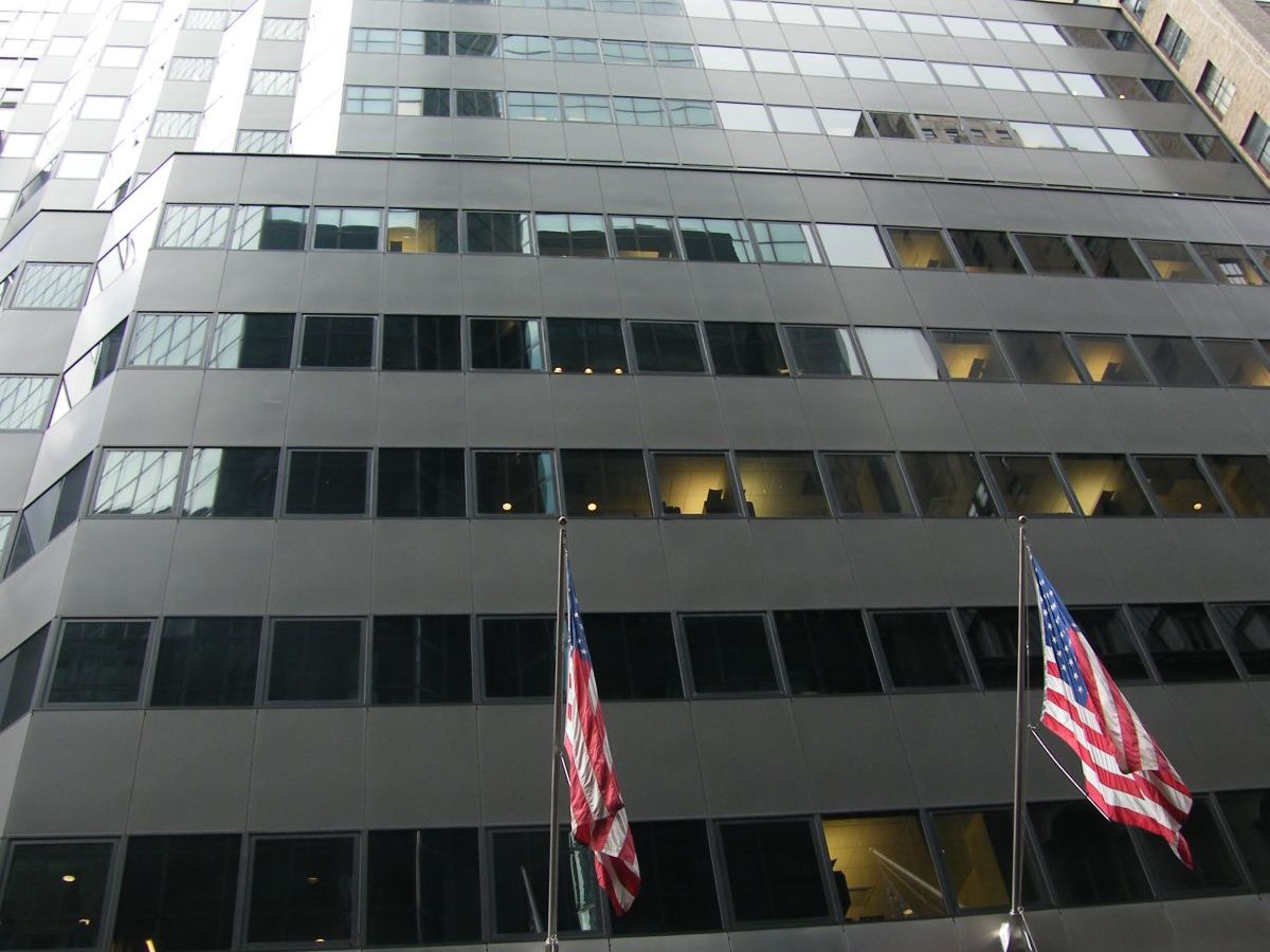 BlackRock headquarters building in New York City