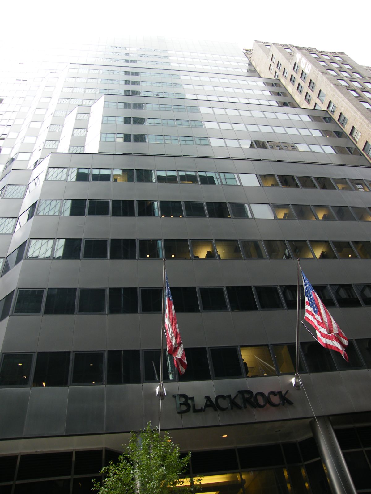 BlackRock headquarters building in New York City