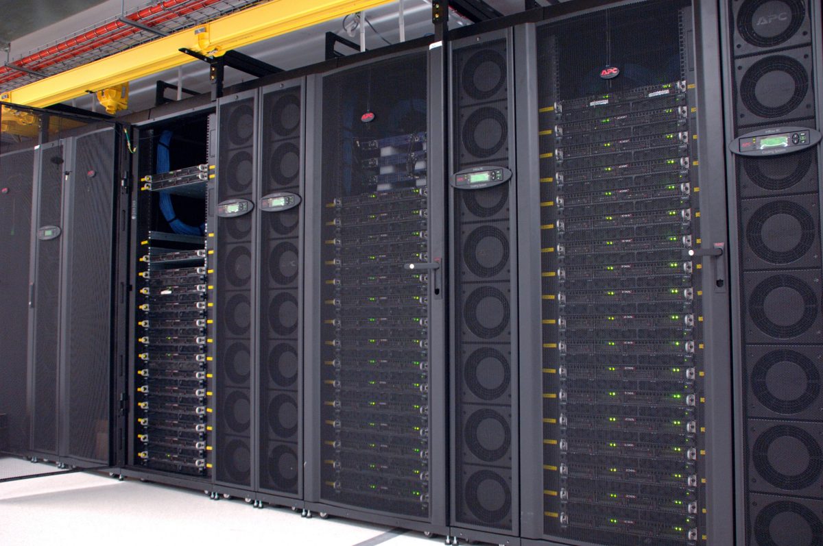CSIRO GPU computing cluster at a data centre facility