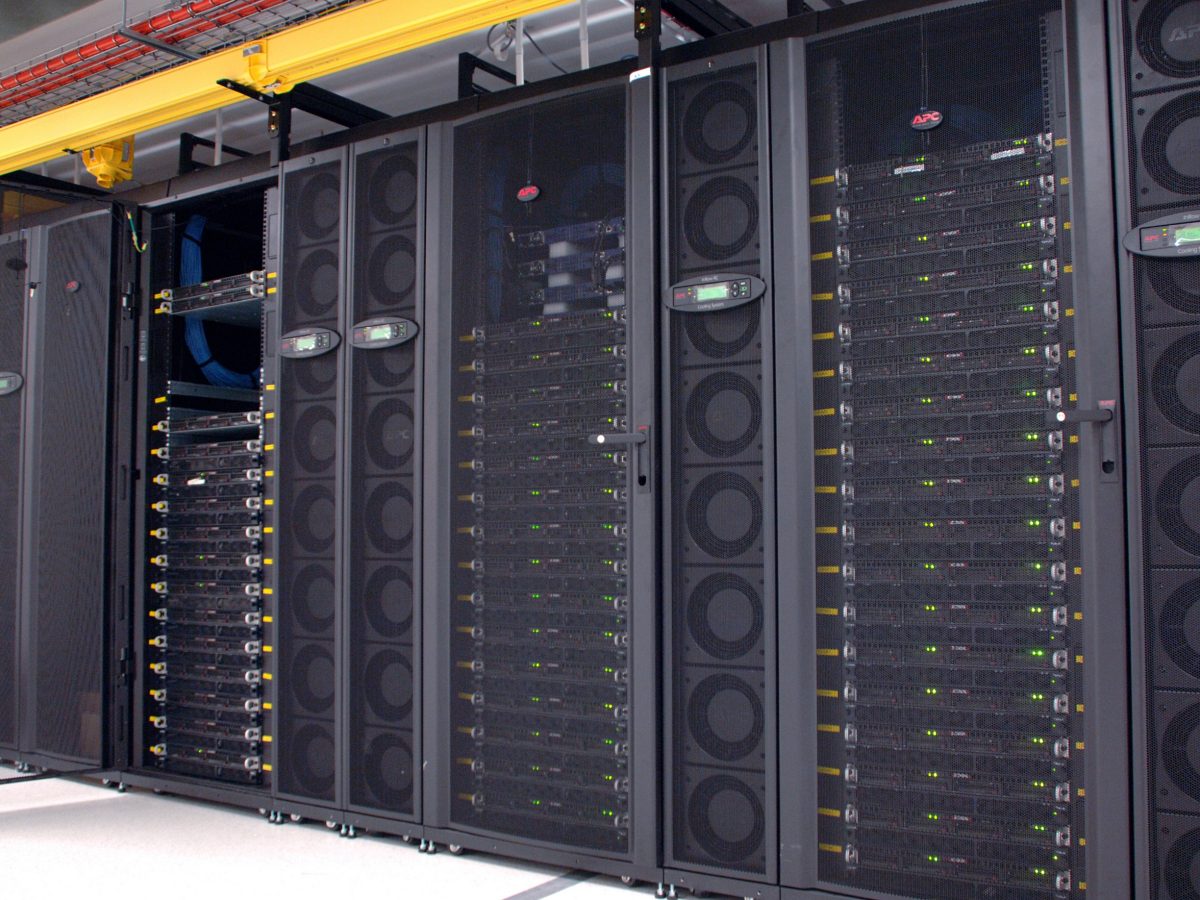 CSIRO GPU computing cluster at a data centre facility