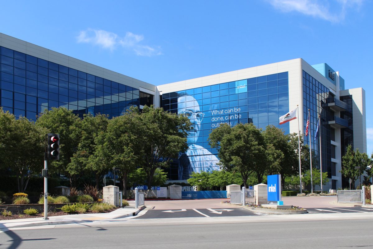 Intel headquarters in Santa Clara, California