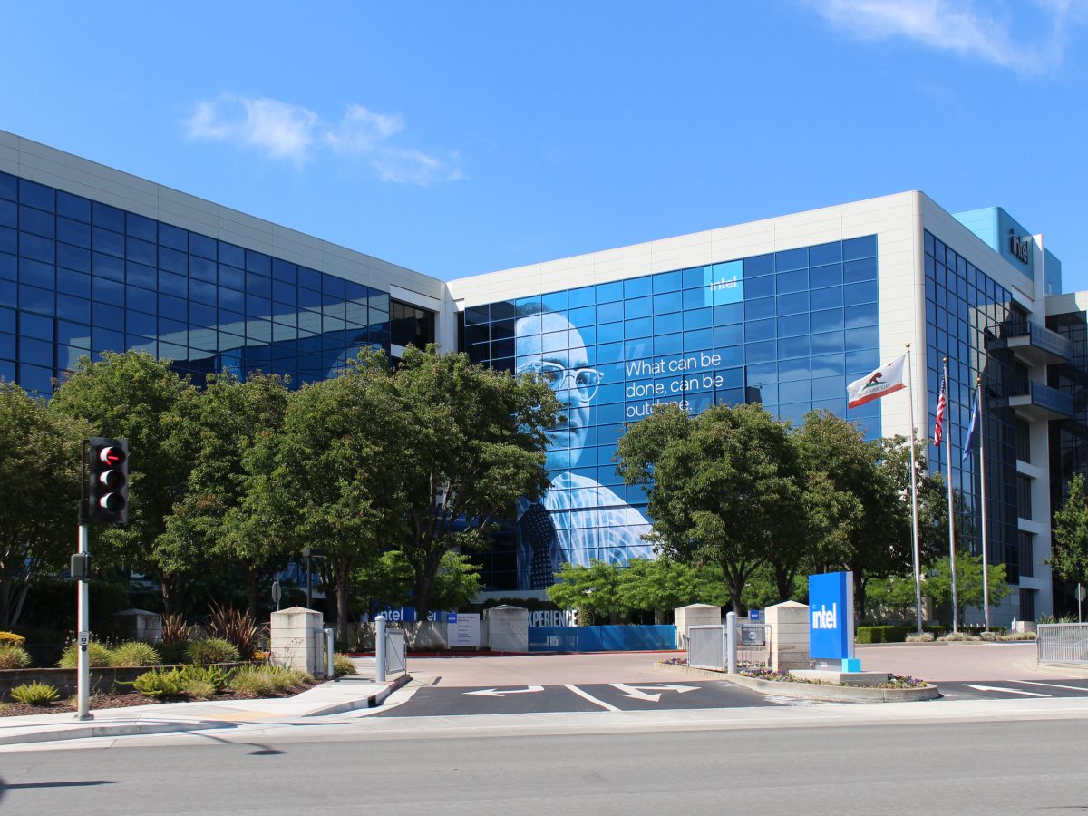 Intel headquarters in Santa Clara, California