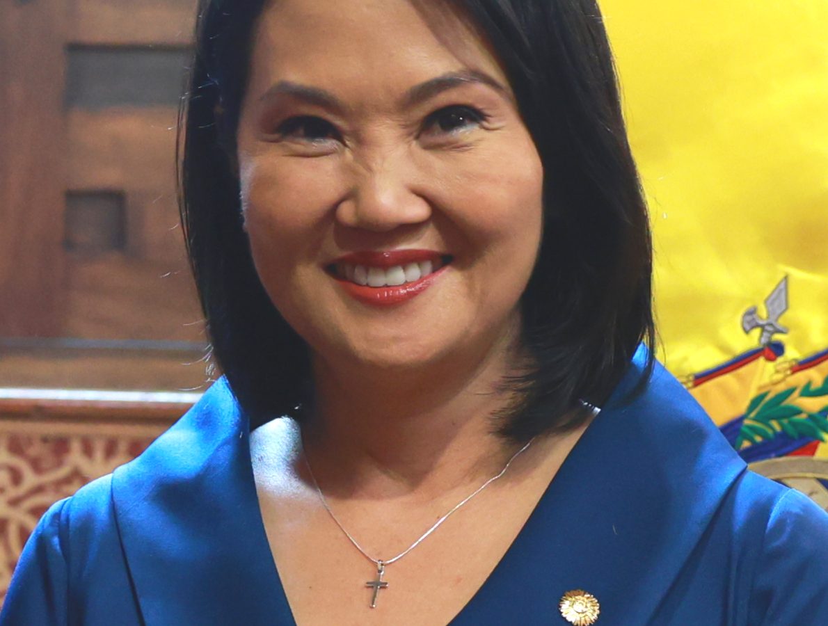 Keiko Fujimori at her inauguration as President of Peru, July 2026