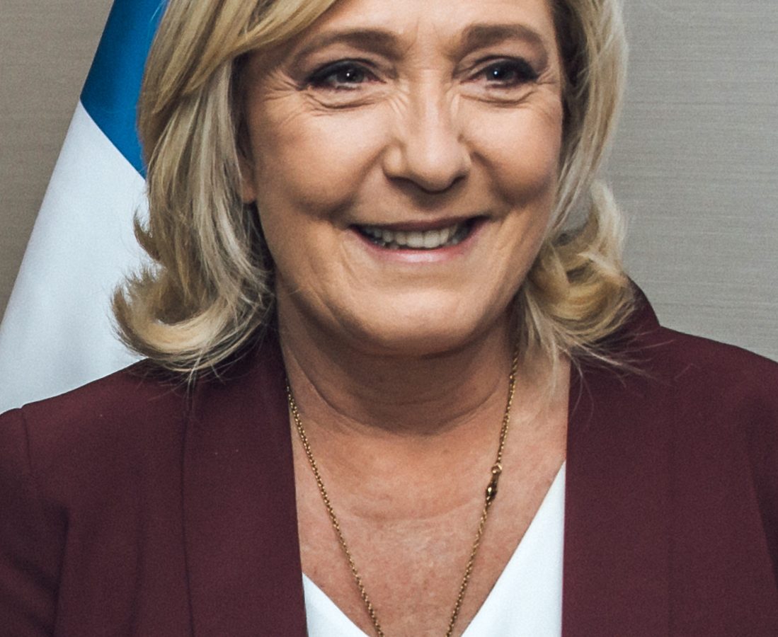 Marine Le Pen, leader of France's National Rally party, in 2022
