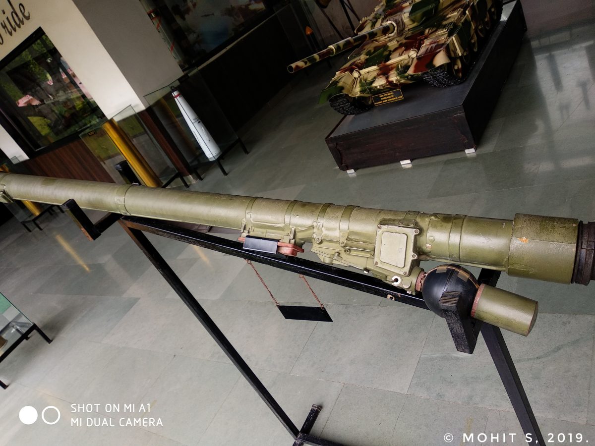 Russian-made 9K38 Igla man-portable air-defense system (MANPADS)