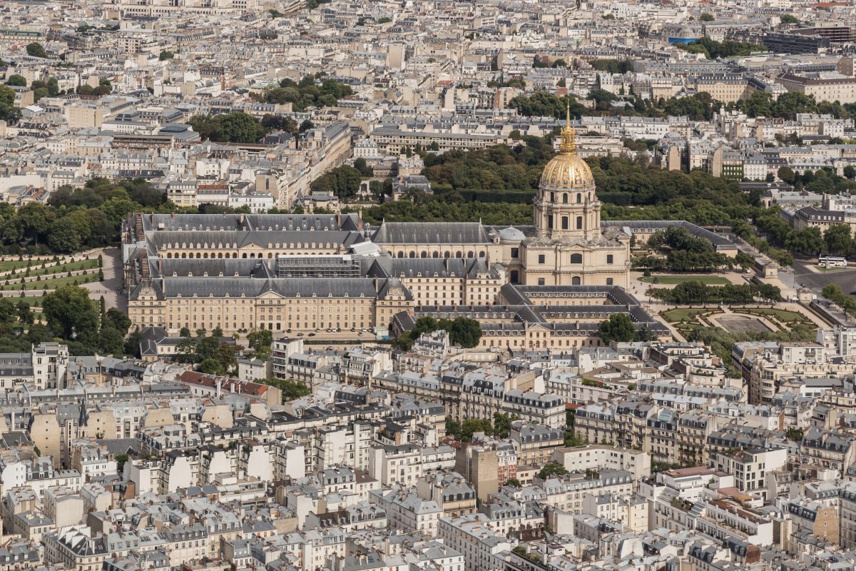 Hôtel des Invalides Paris, venue for Coalition of the Willing summit