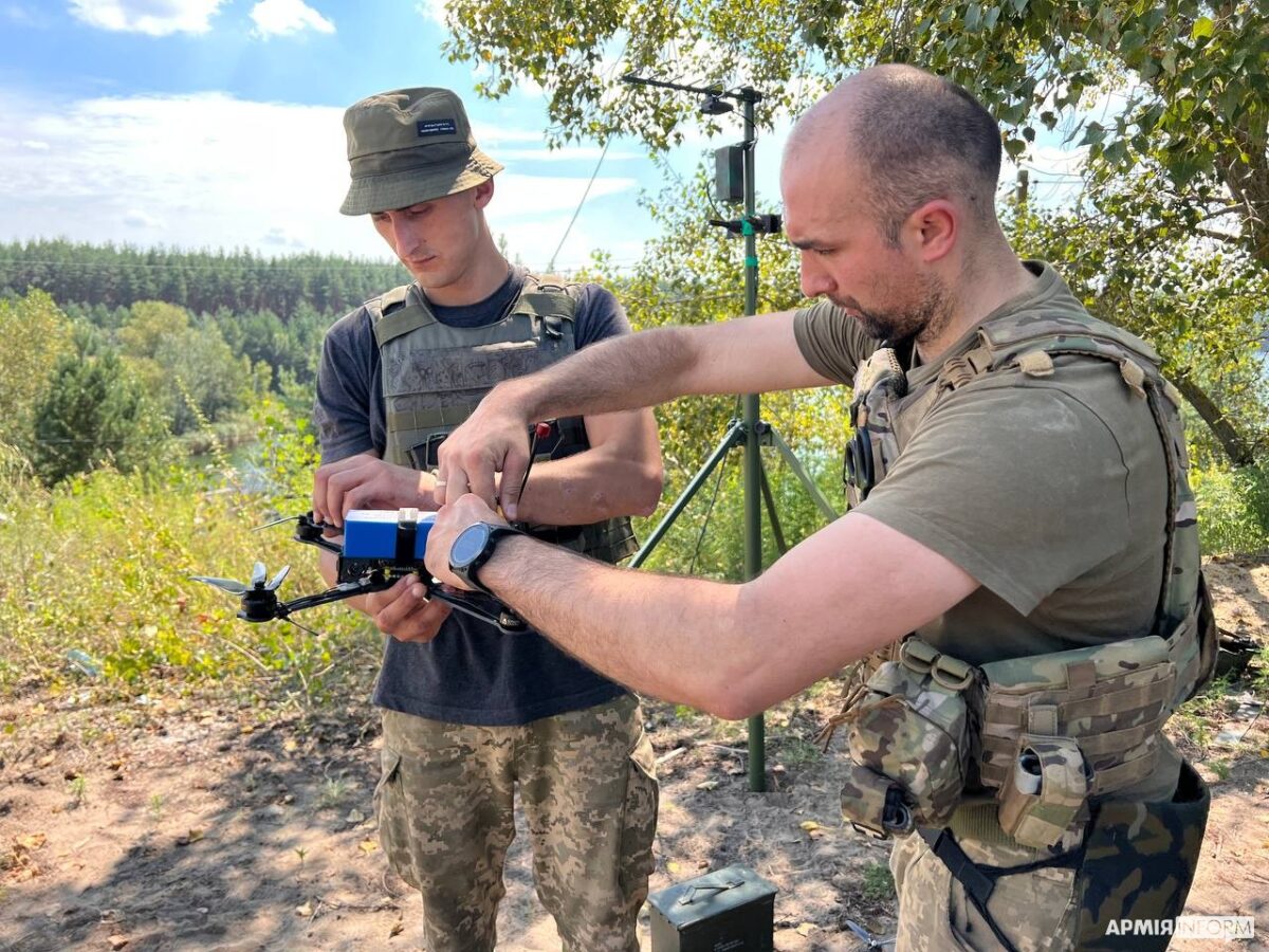 Ukrainian FPV loitering munitions prepared for deployment