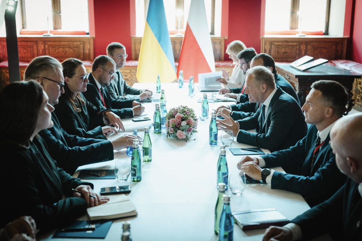 Ukrainian Prime Minister Yuliia Svyrydenko at the Ukraine Recovery Conference in Poland, 2026