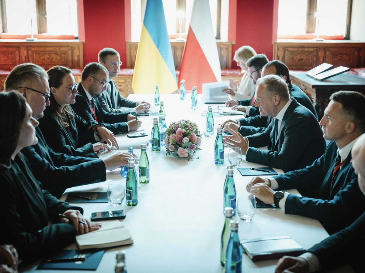Ukrainian Prime Minister Yuliia Svyrydenko at the Ukraine Recovery Conference in Poland, 2026
