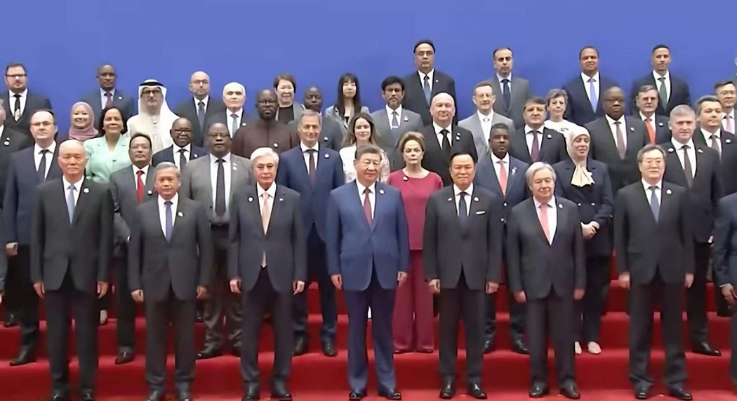 Participants at the World Artificial Intelligence Conference in Shanghai, July 17 2026