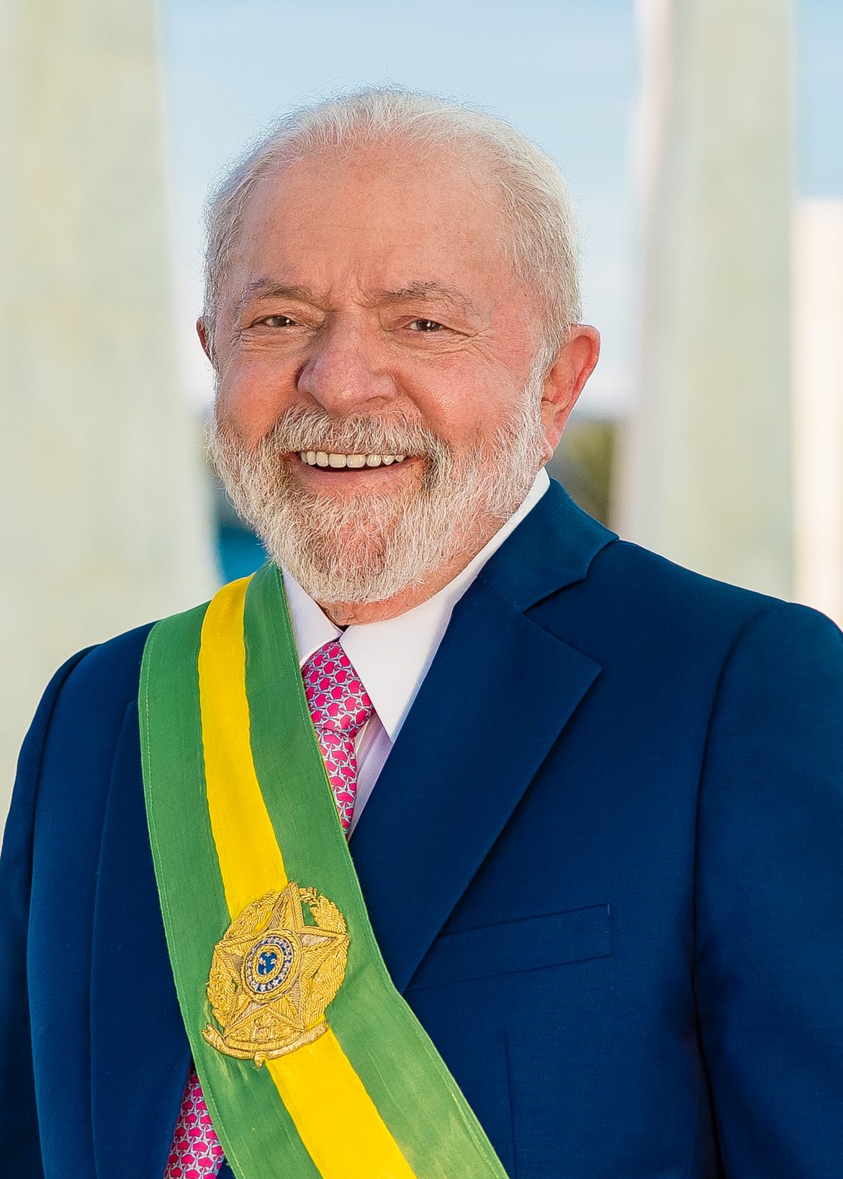 Brazilian President Luiz Inácio Lula da Silva official portrait