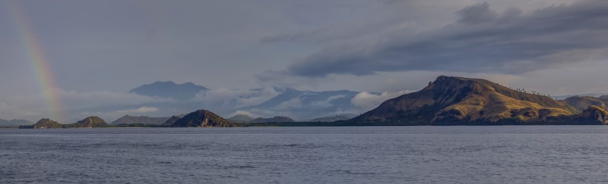 Panoramic view of East Nusa Tenggara province, Flores Island, Indonesia