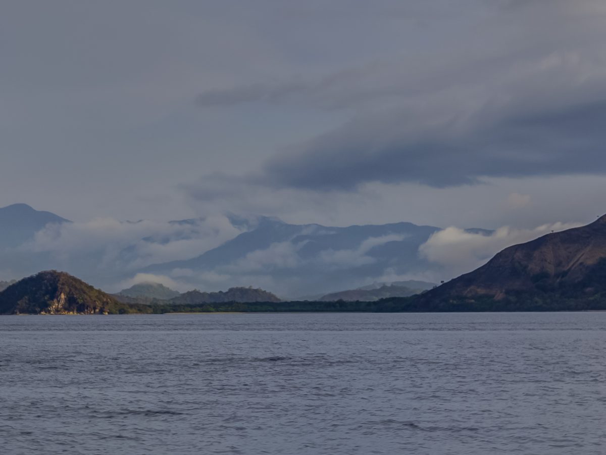 Panoramic view of East Nusa Tenggara province, Flores Island, Indonesia