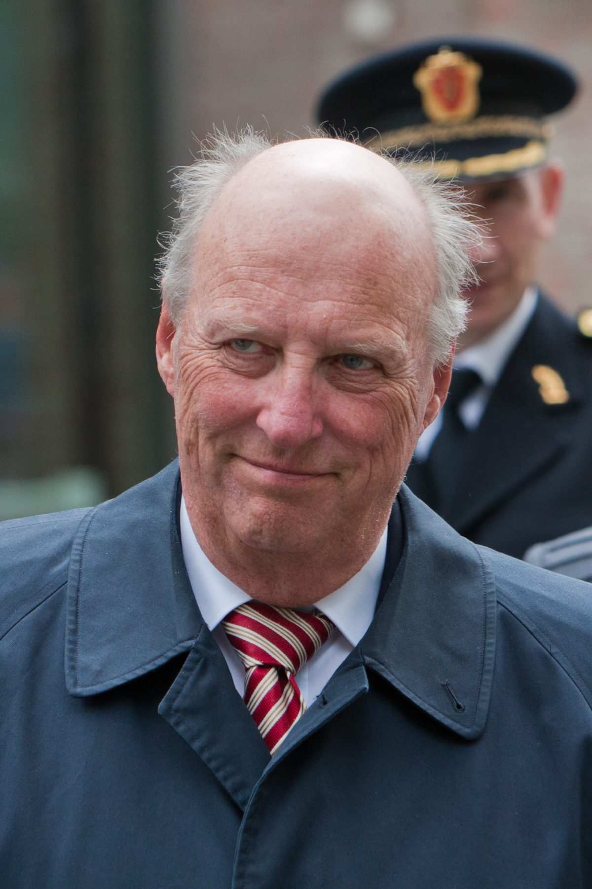 King Harald V of Norway during a ceremony in Trondheim, 2010