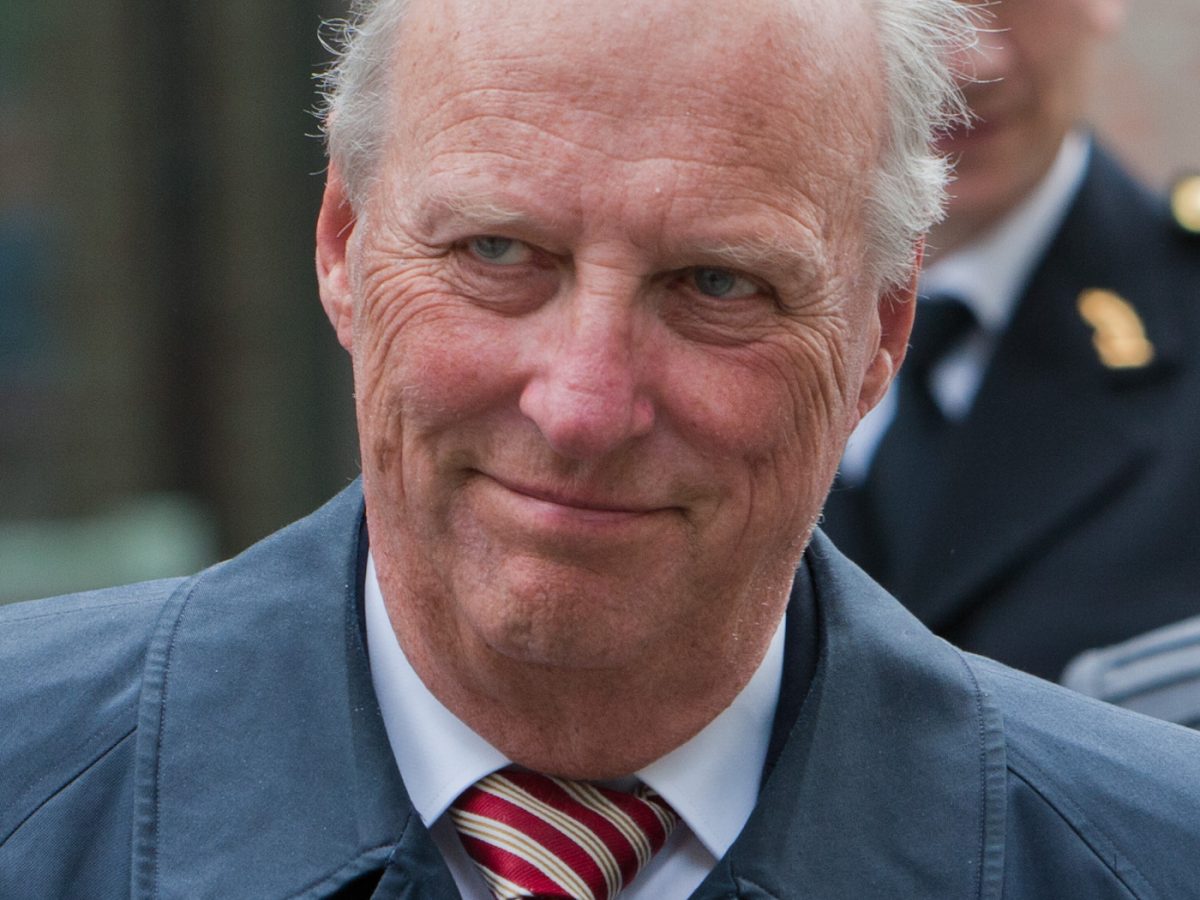 King Harald V of Norway during a ceremony in Trondheim, 2010