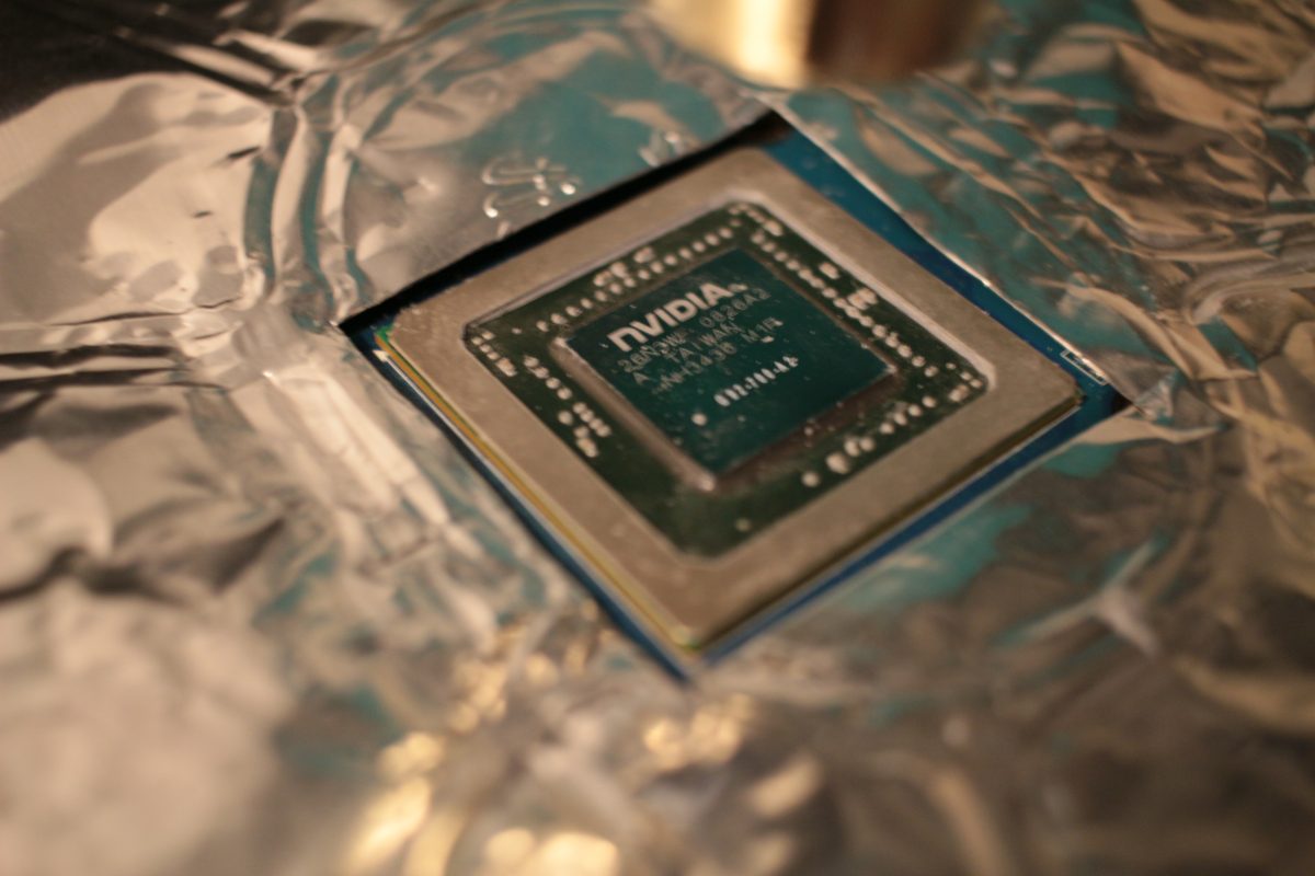 NVIDIA GPU hardware used in AI data centers