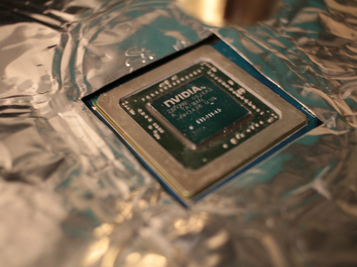 NVIDIA GPU hardware used in AI data centers
