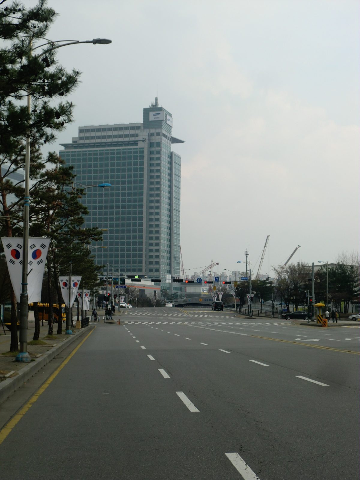 Samsung Electronics headquarters building in Suwon, South Korea
