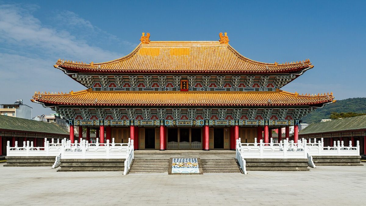 Kaohsiung City Hall in Taiwan, the city at the centre of China election interference concerns