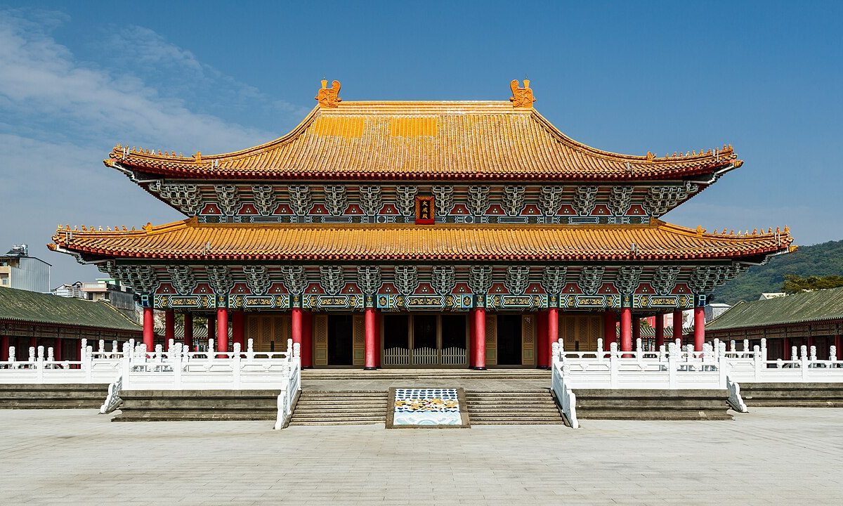 Kaohsiung City Hall in Taiwan, the city at the centre of China election interference concerns