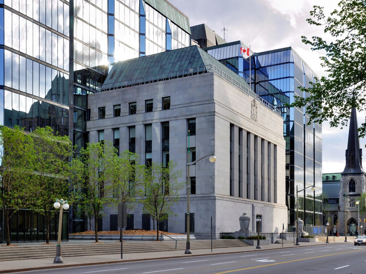 Bank of Canada headquarters on Wellington Street, Ottawa