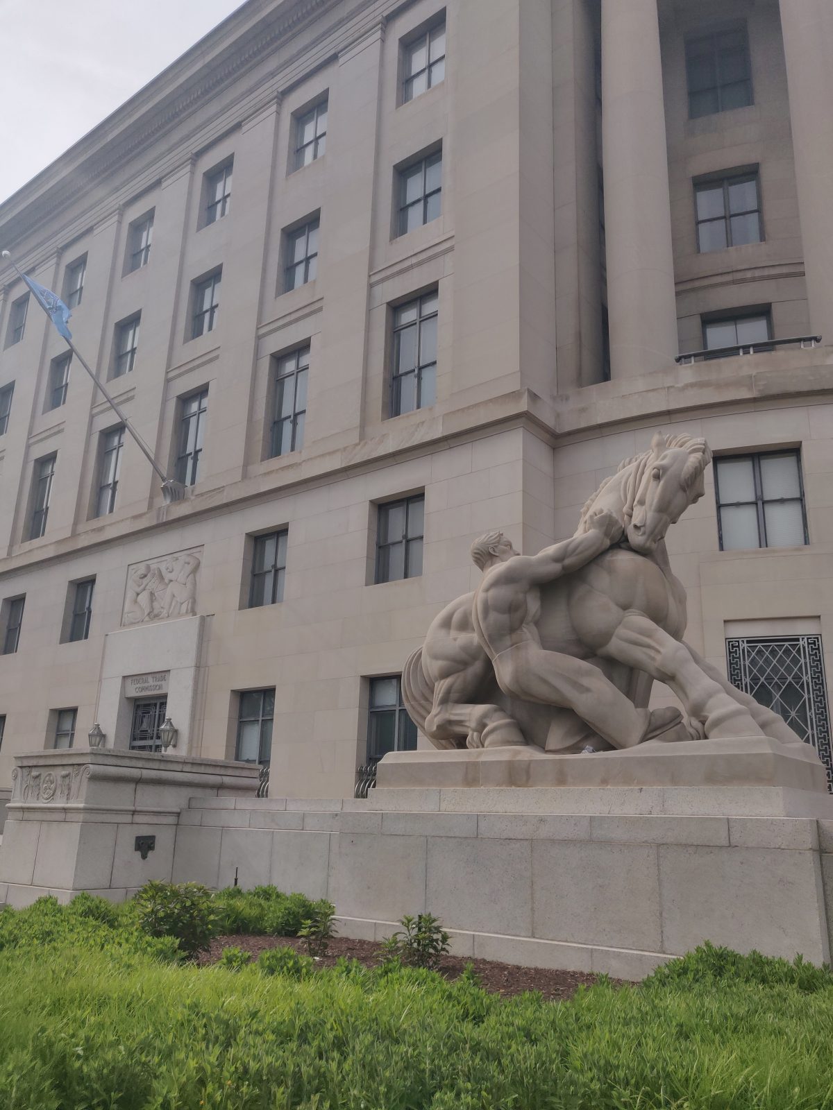 Federal Trade Commission headquarters building in Washington DC