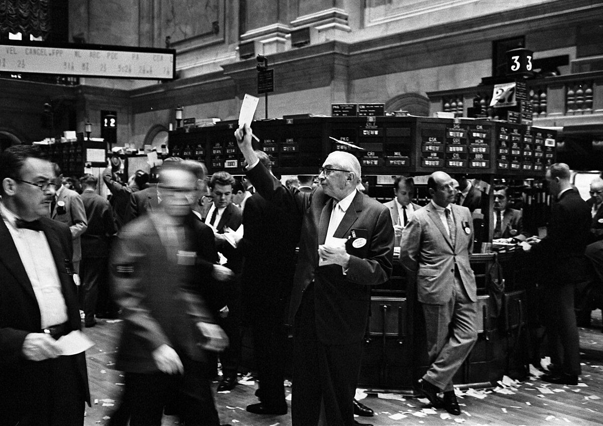 New York Stock Exchange trading floor